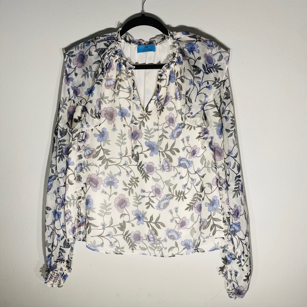 CECE Cynthia Steffe*Beautiful Floral Blouse US 6